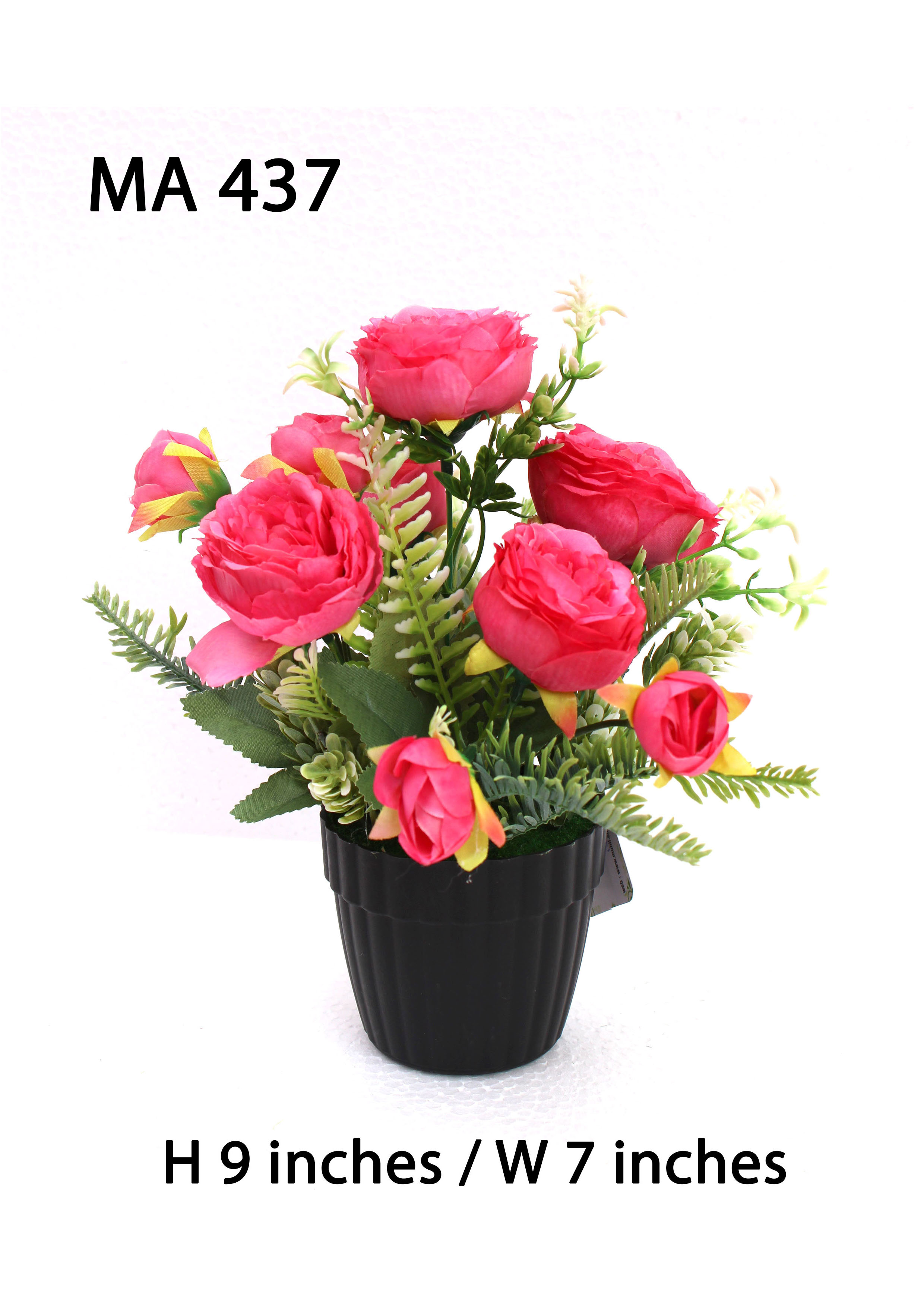 MA437 Peony Pot Arrangement