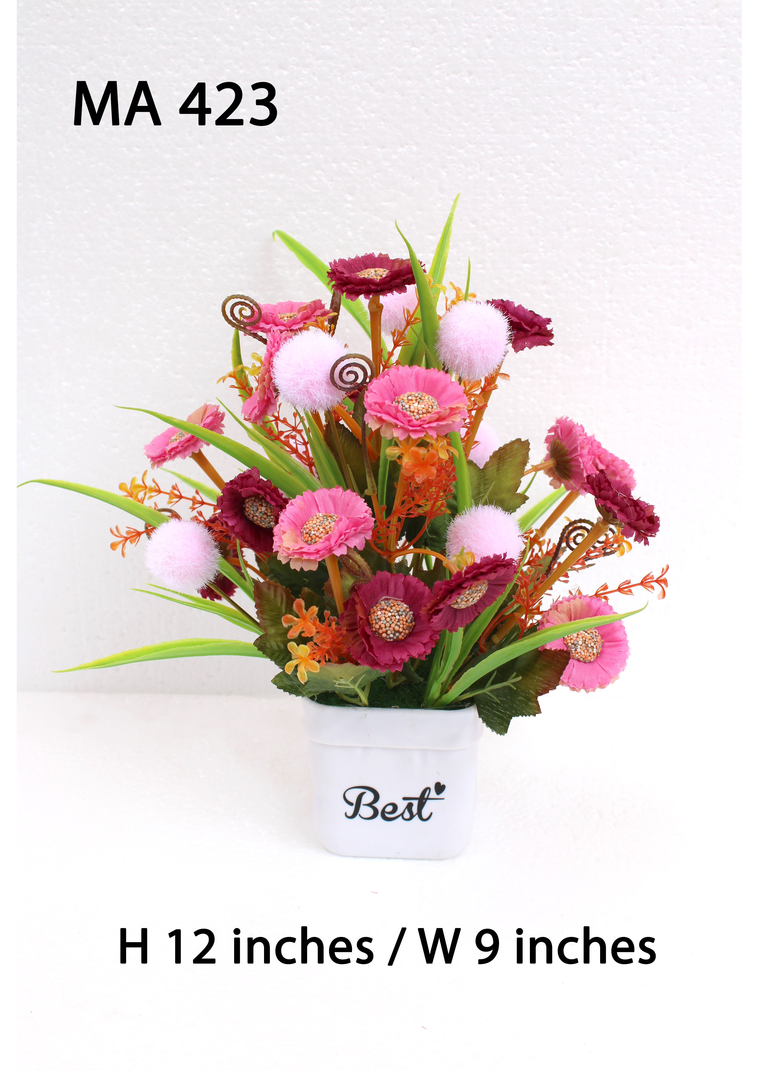 MA423 Colour Sun & Ball Pot Arrangement