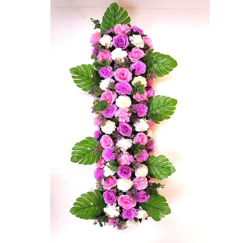 Purple Carnation Floral Mat