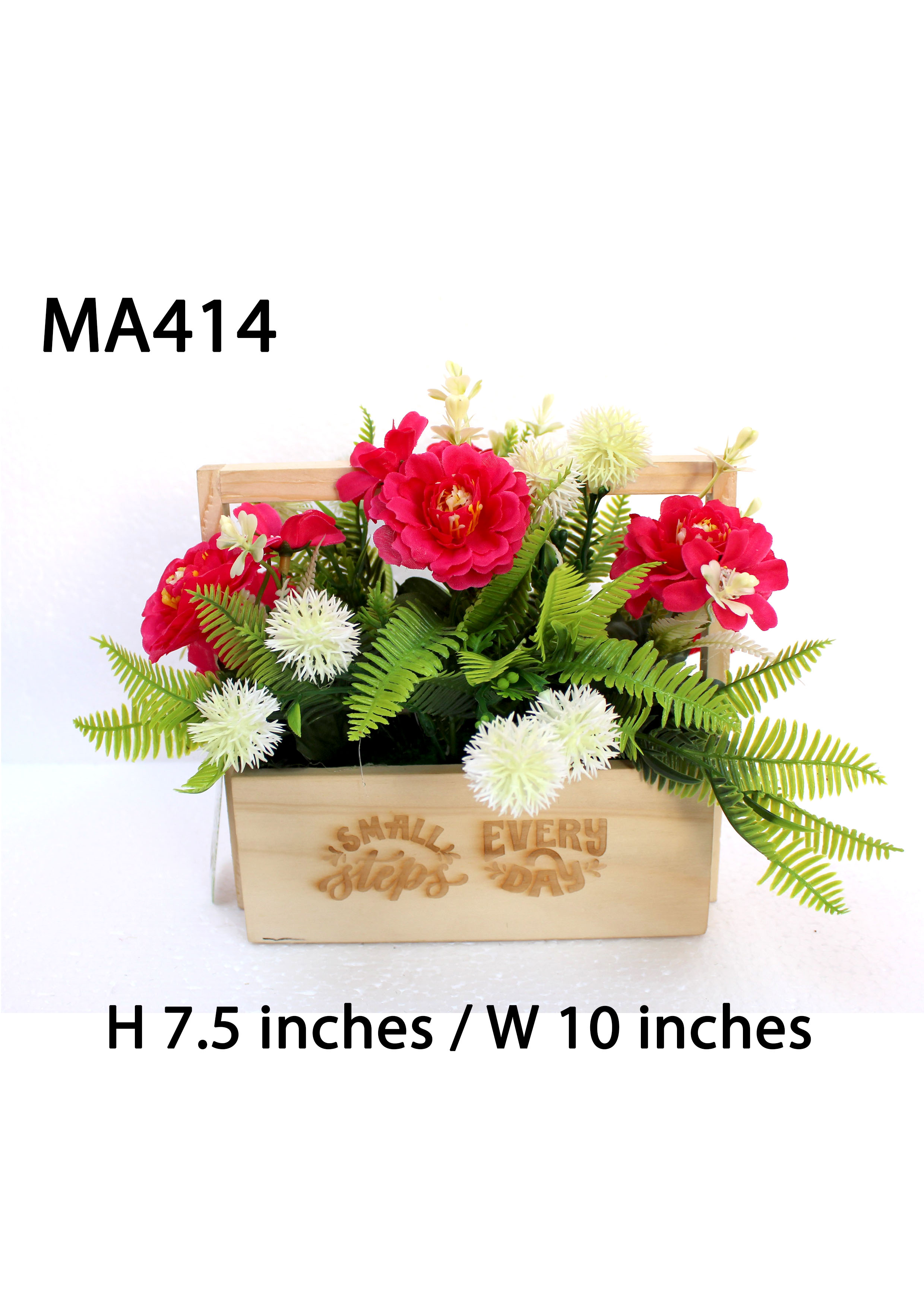 MA414 Daisy & Kuruthu Pot Arrangement