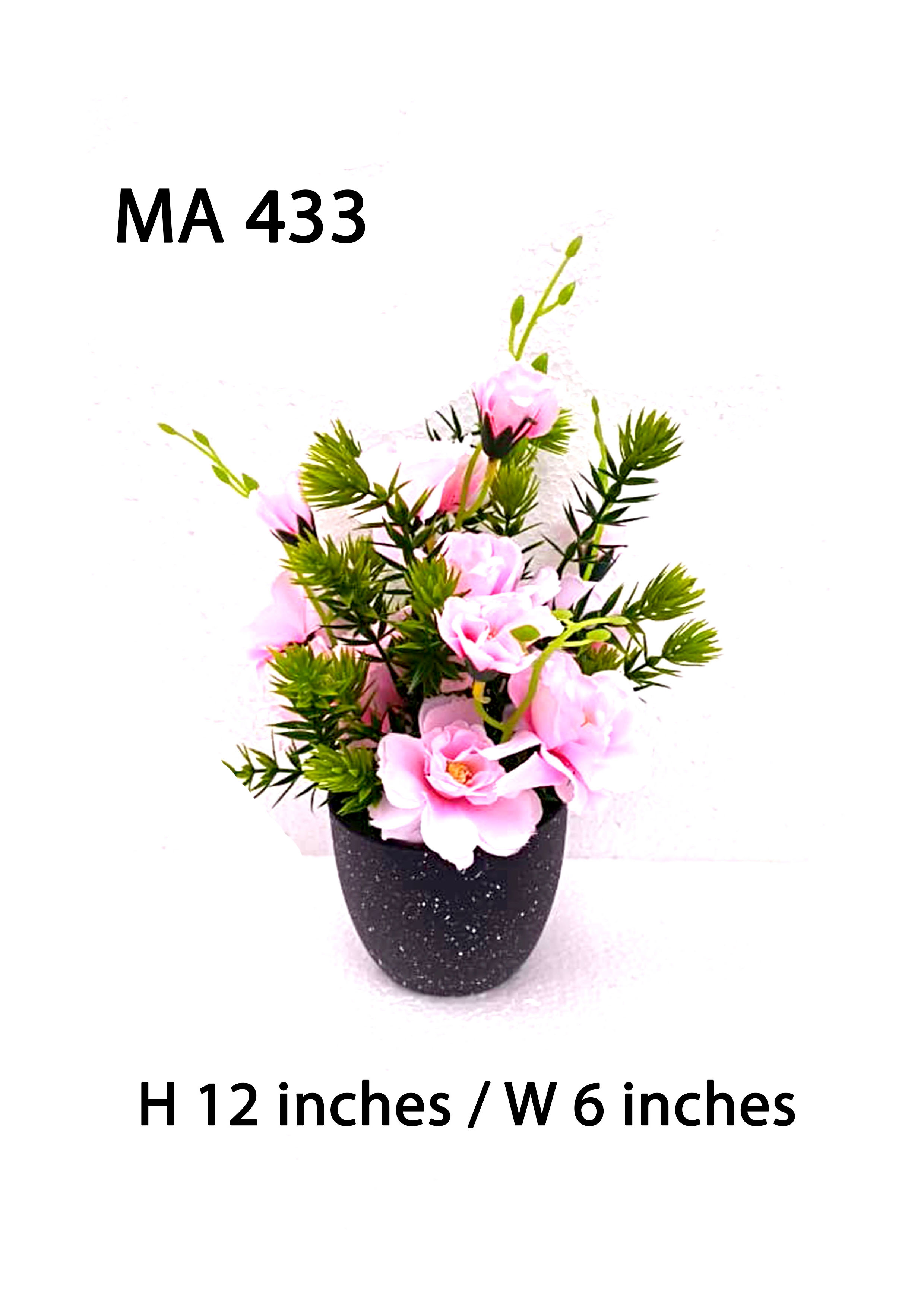 MA433 Gladiola & Fillers Pot Arrangement