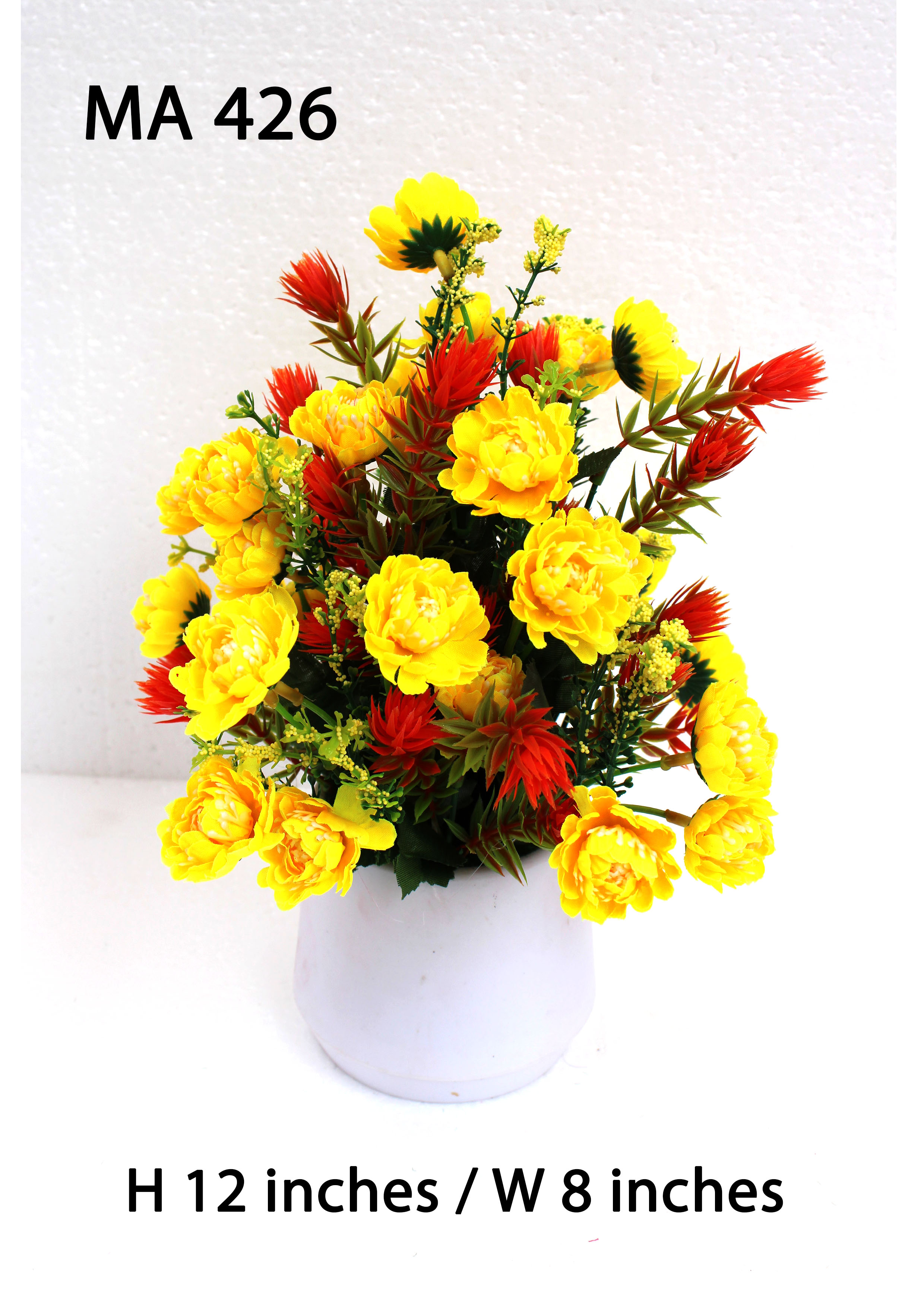 MA426 Daisy & Fillers Pot Arrangement