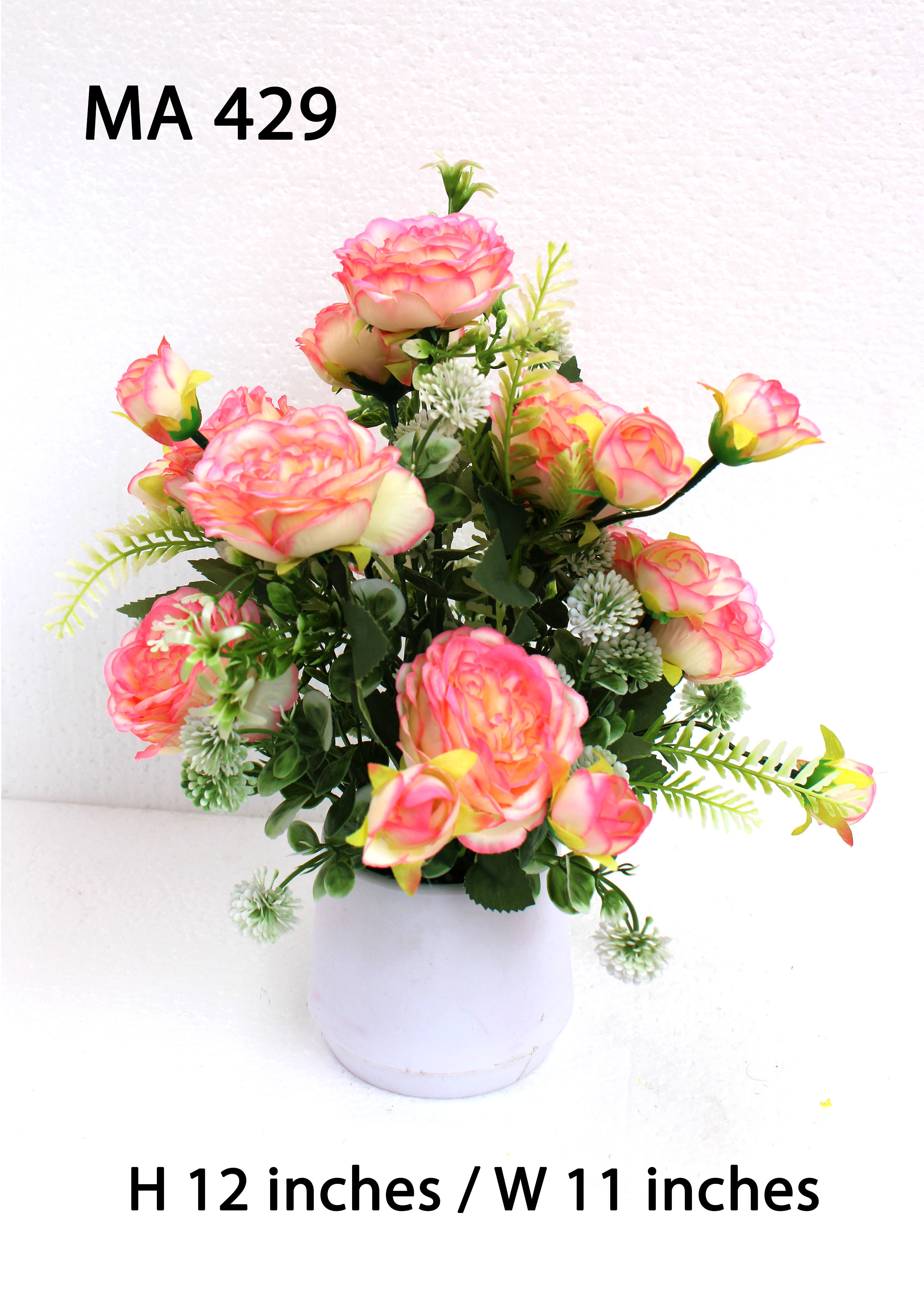 MA429 Poeny Pot Arrangement