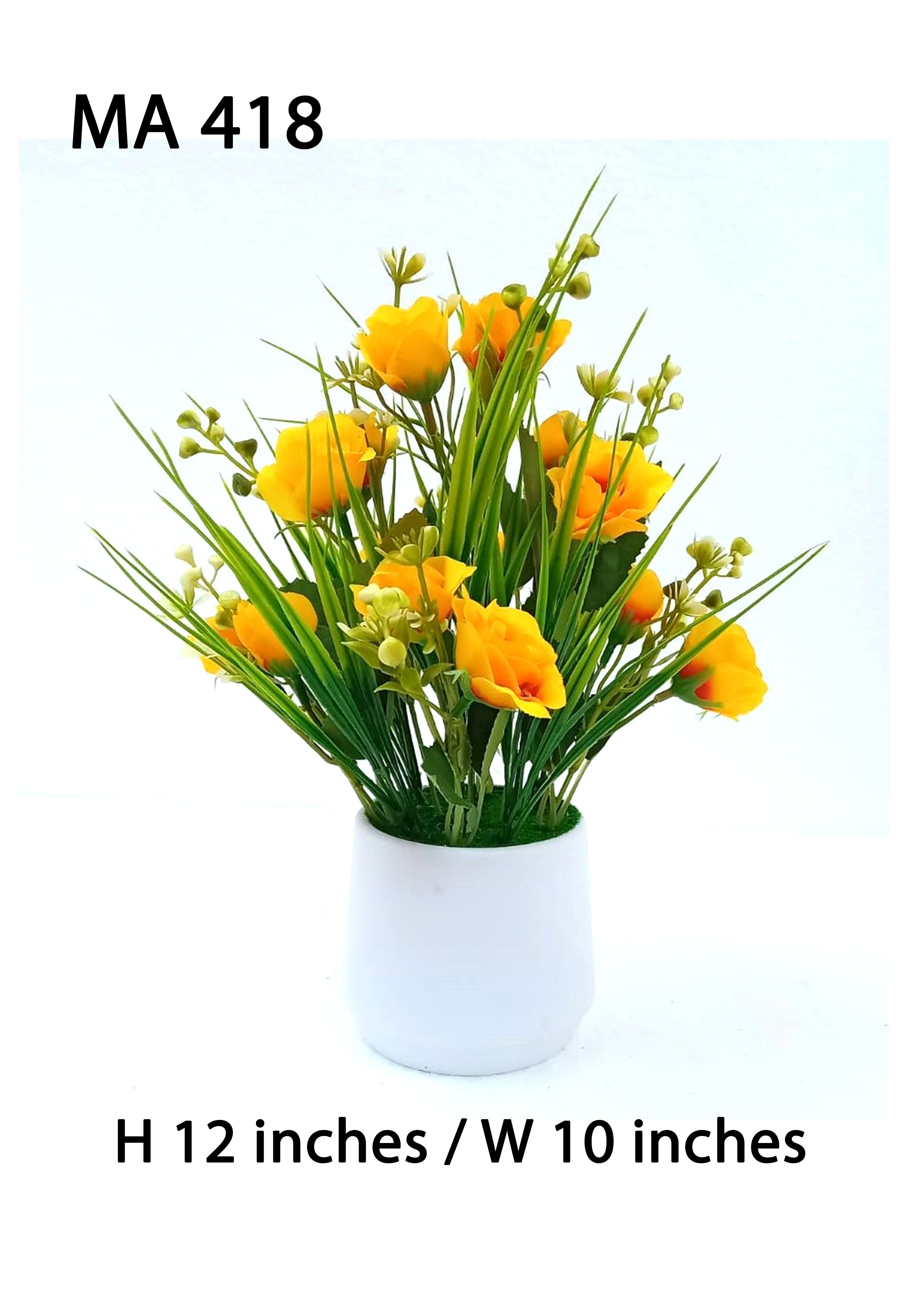 MA418 Peony Pot Arrangement