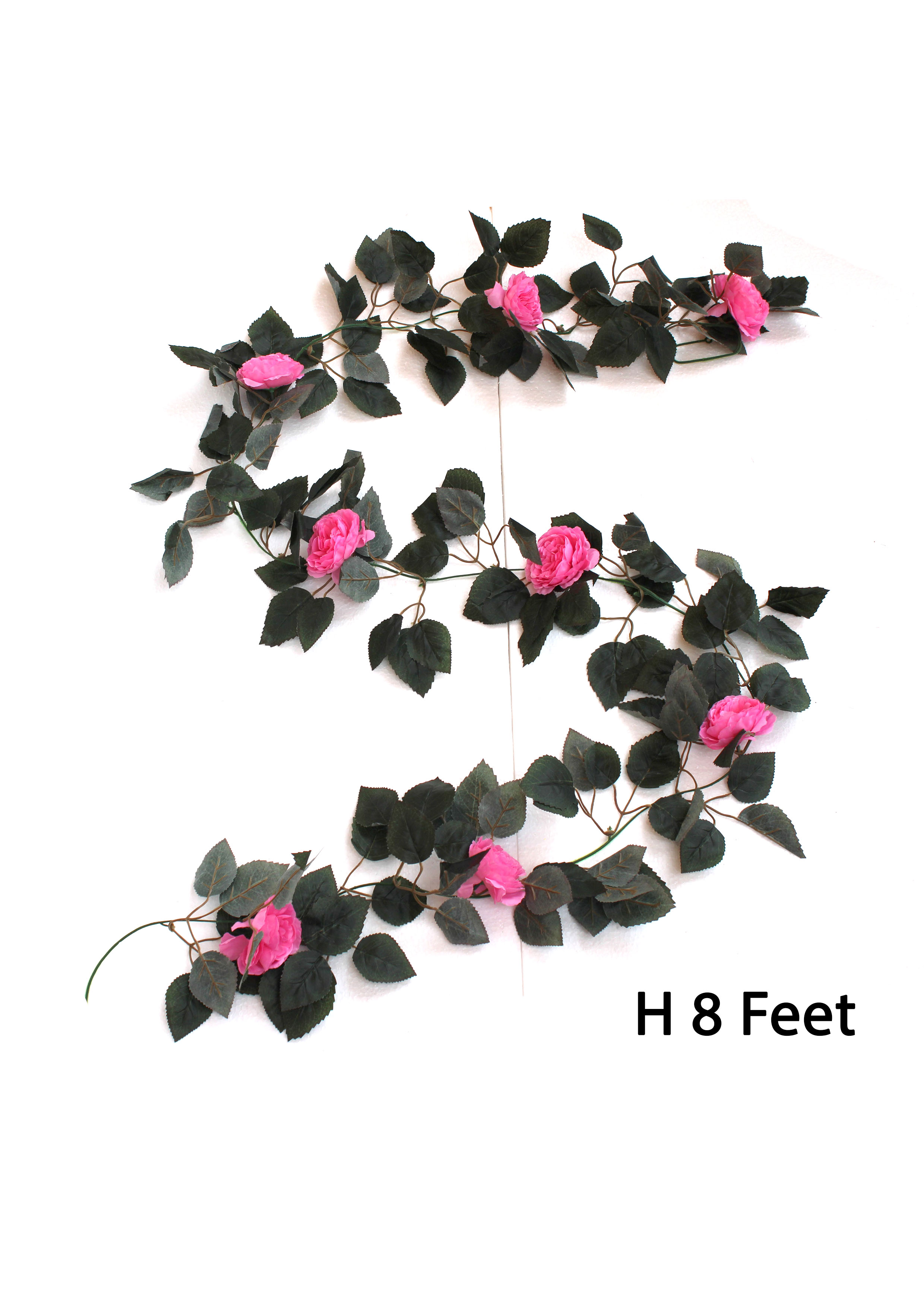 MG034 Peony & Leaf Garland