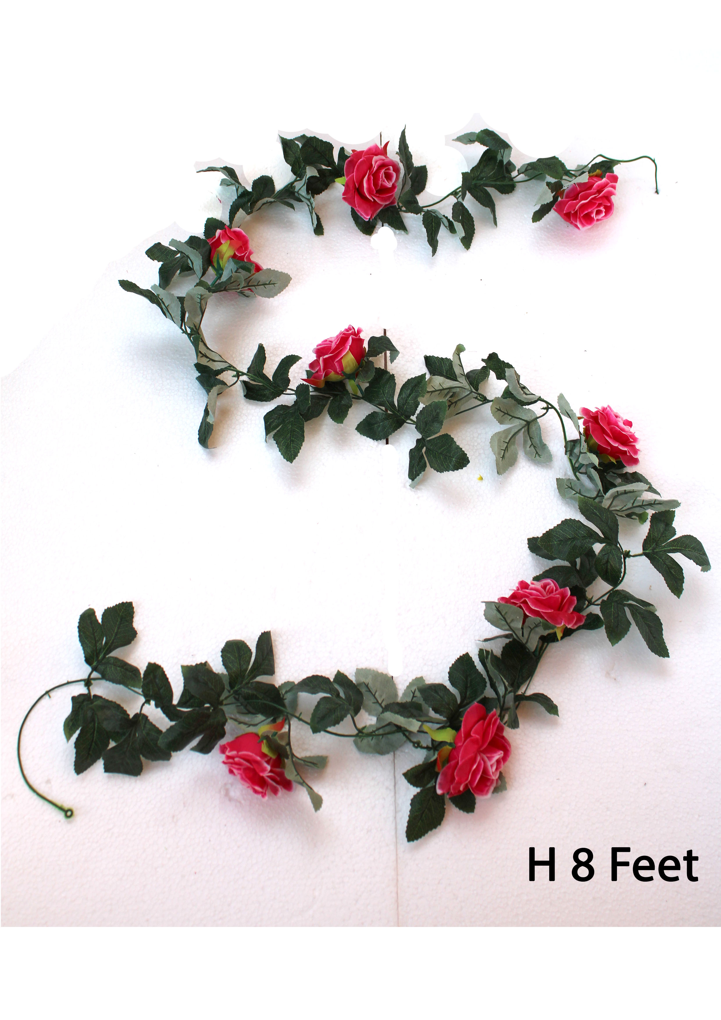 MG040 Rose & Leaf Garland