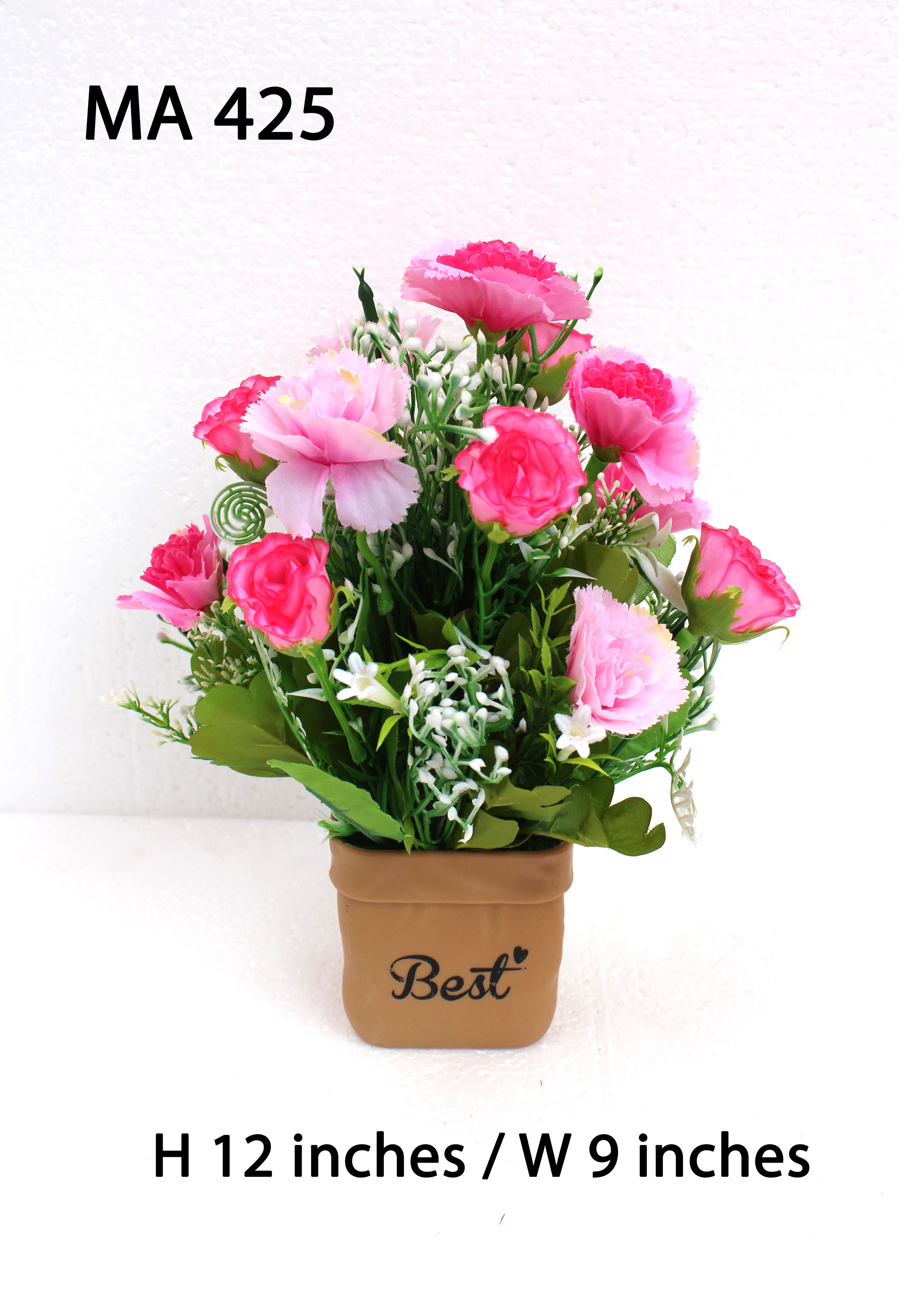 MA425 Cornation Pot Arrangement