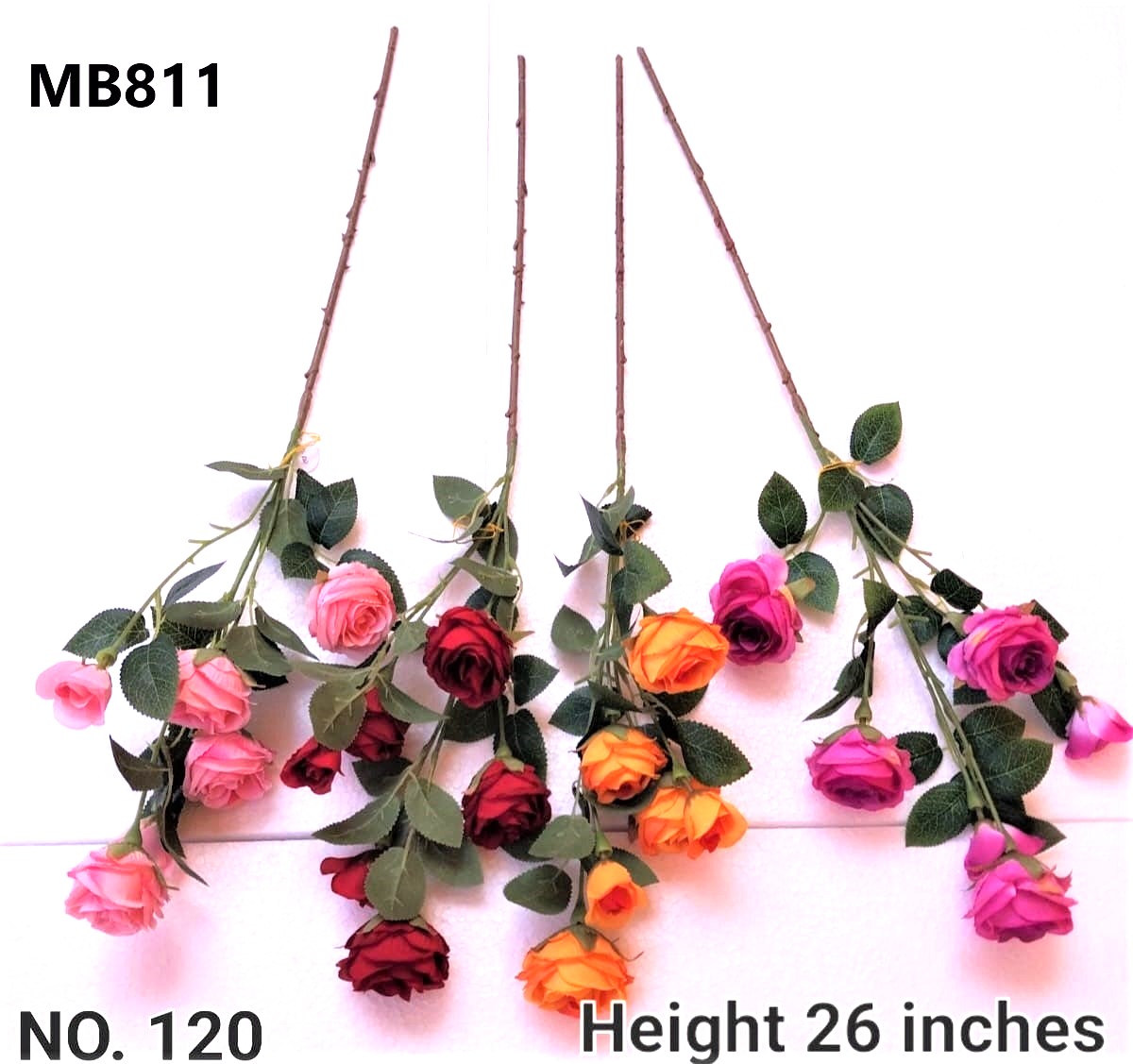 MB811 Rose Long Stick
