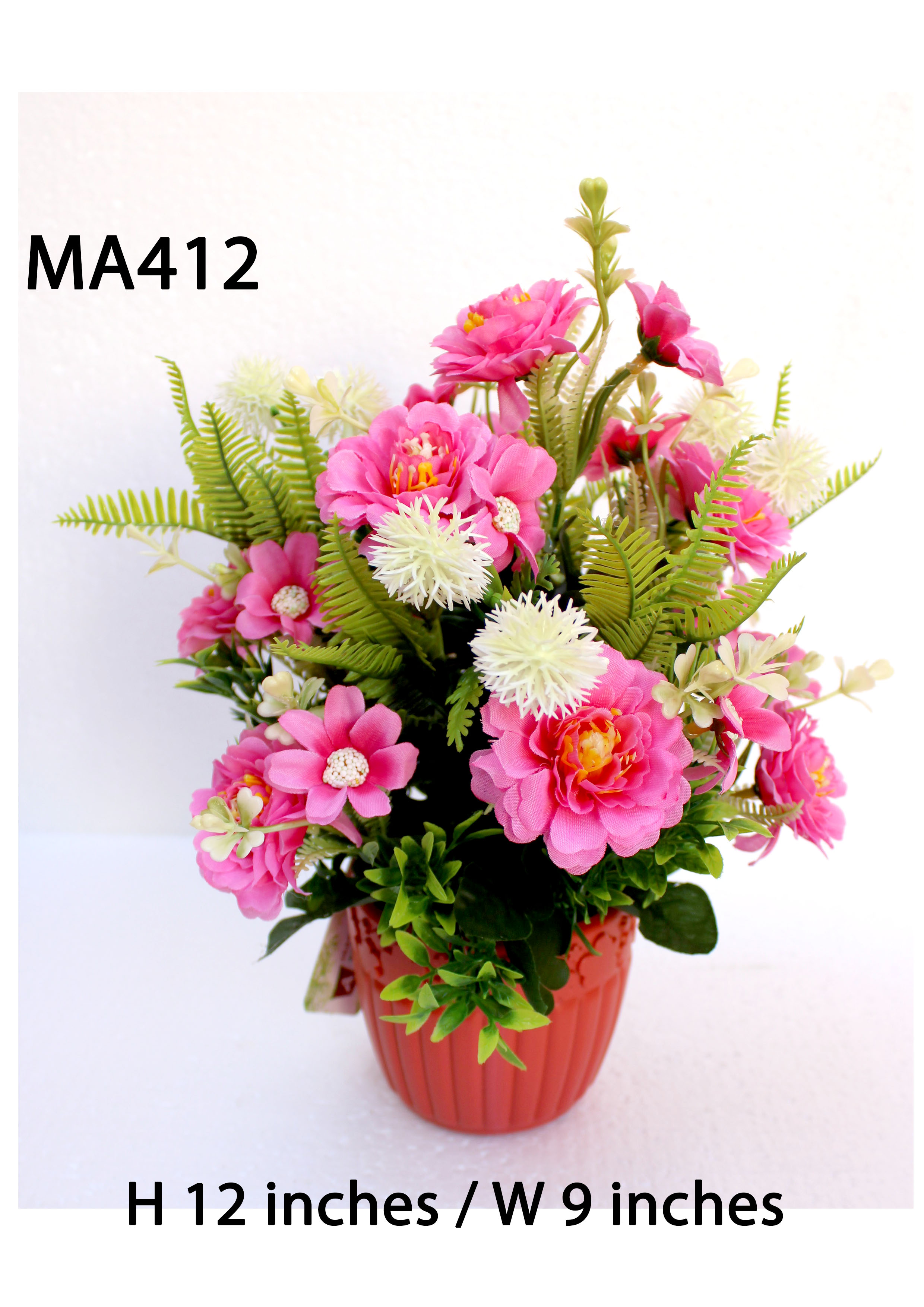 MA413 Daisy & Ball Kuruthu Pot Arrangement