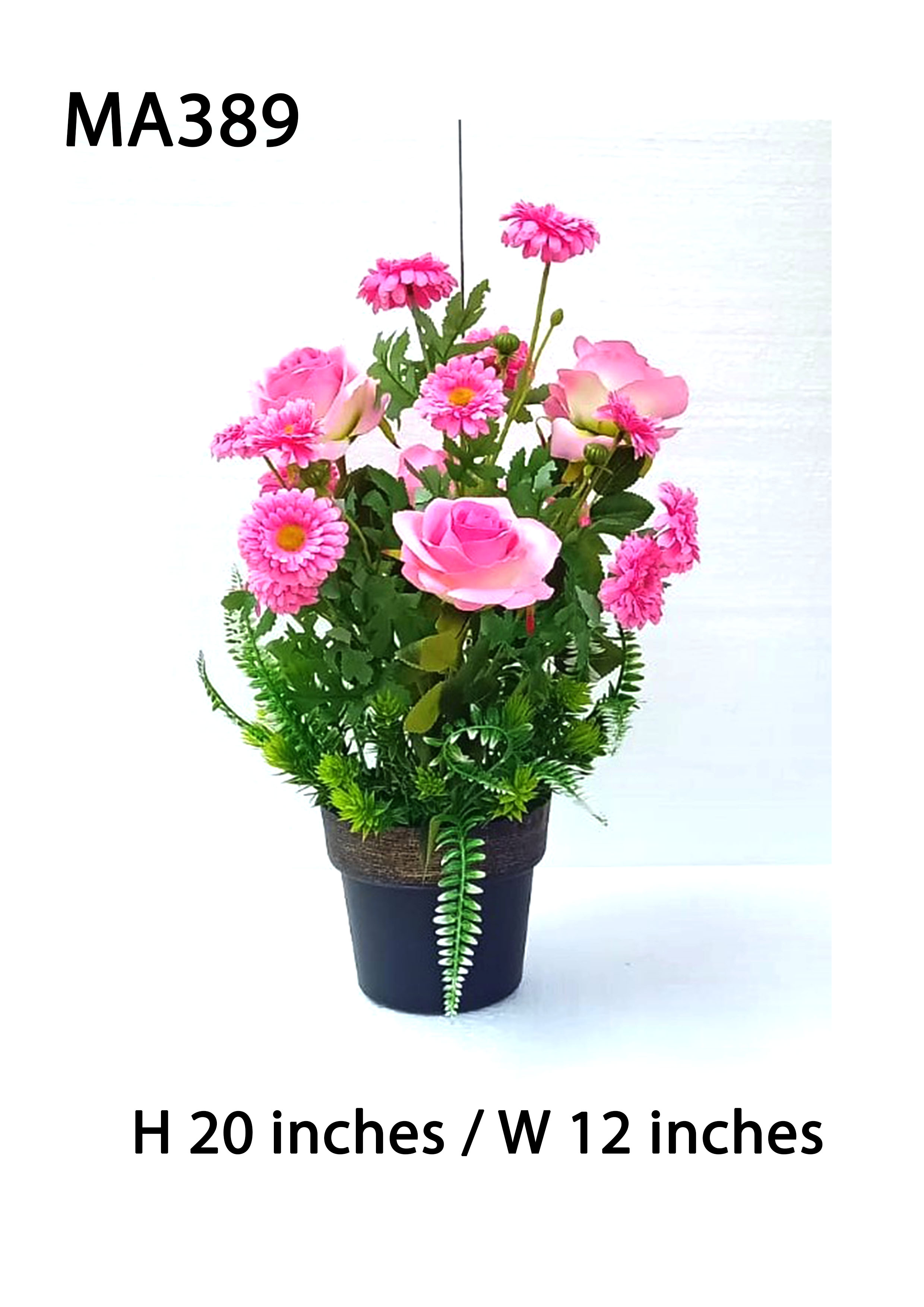 MA389 Rose Pot Arrangement